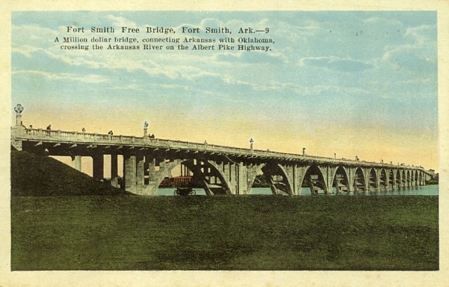 Fort Smith Free Bridge, Fort Smith Arkansas
